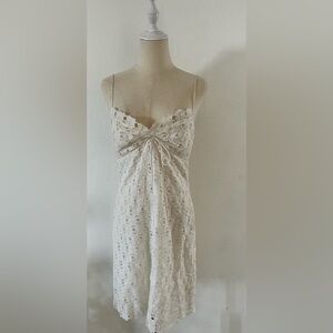 Eyelet Slipdress